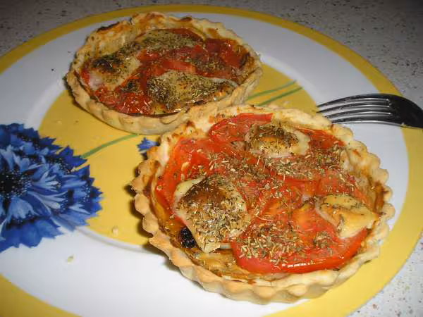 Tarte tomate moutarde