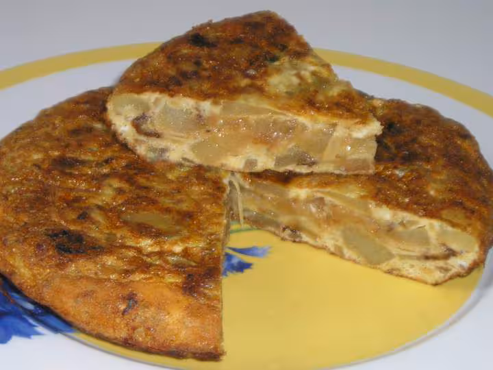 Tortilla espa ola aux pommes de terre et oignons