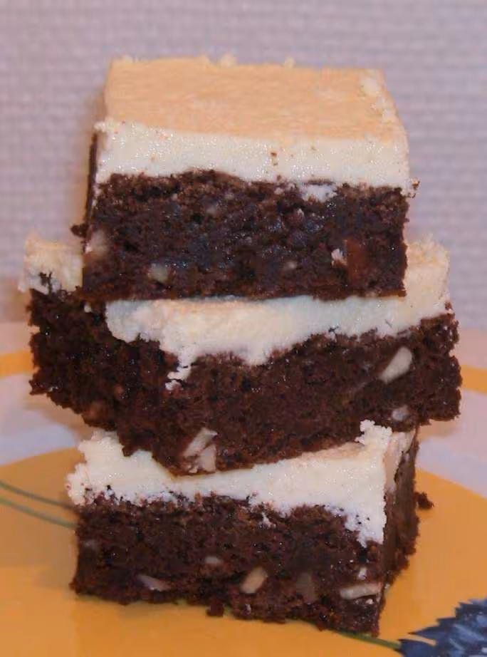 Triple choc brownie crunch
