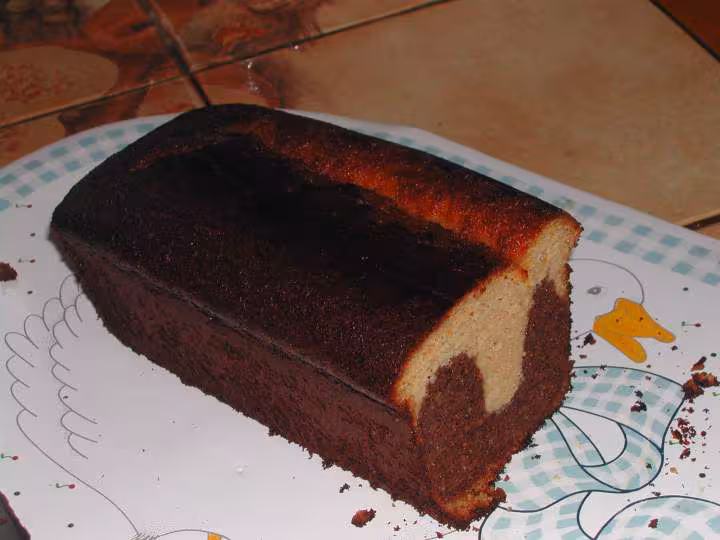 Cake marbre