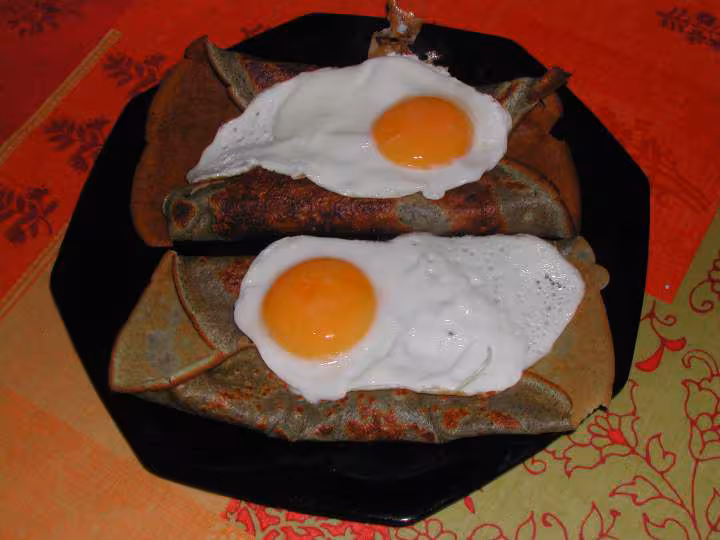 Crepes farine de lentilles