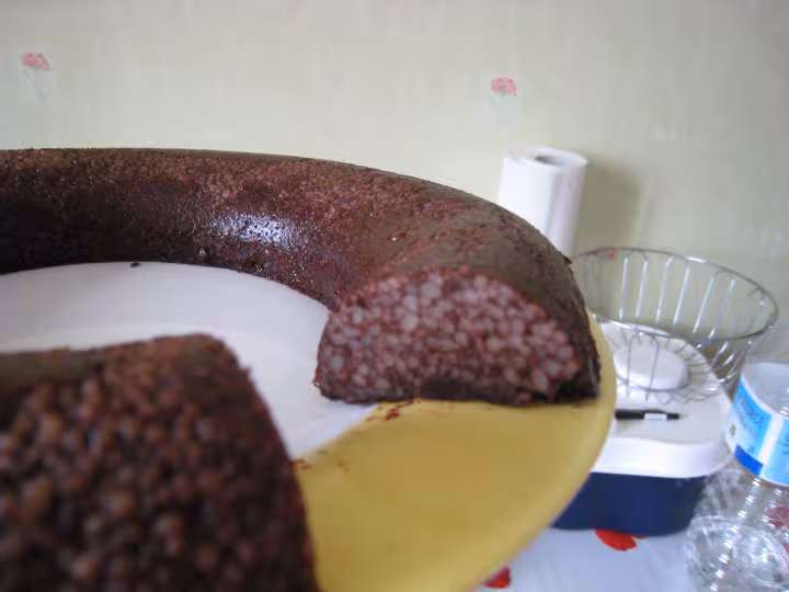 Gateau de semoule au chocolat