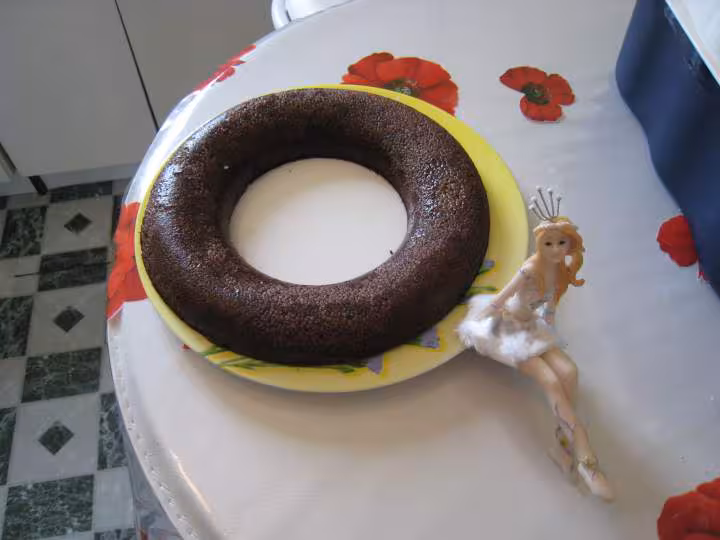 Gateau de semoule au chocolat