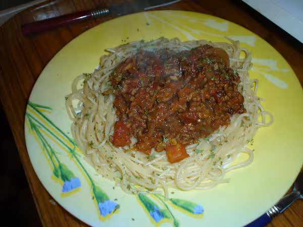 Pate a la bolognaise