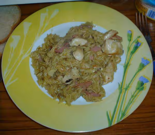 Risotto de poulet