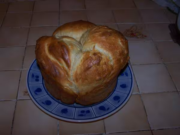 Brioche a sa sortie du four