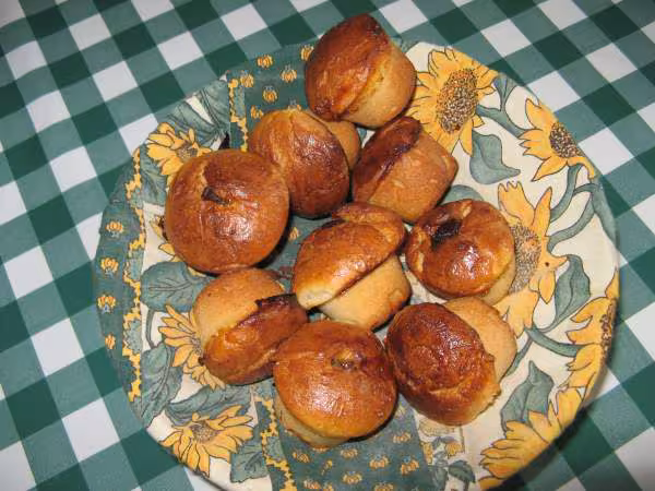 Briochettes fourrees au chocolat