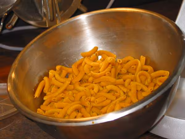 Pates fraiches au curry