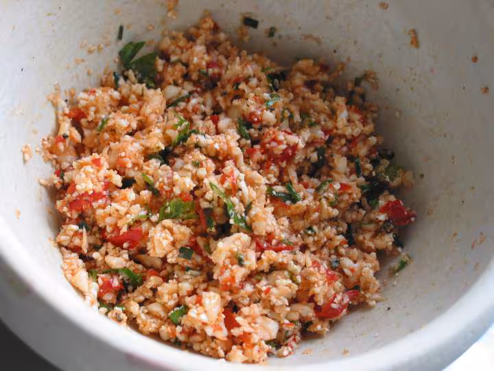 Taboule de chou fleur