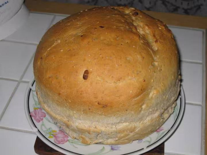 Pain aux graines de sesame et aux pignons de pin