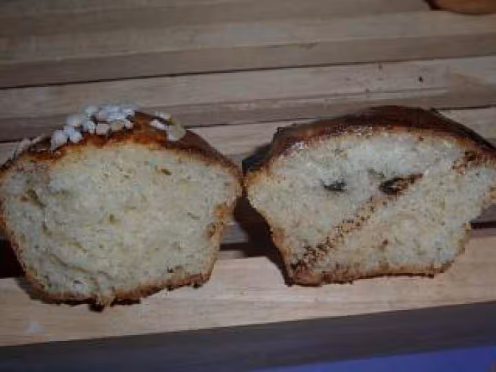 Le pain au lait sans petrissage la mie