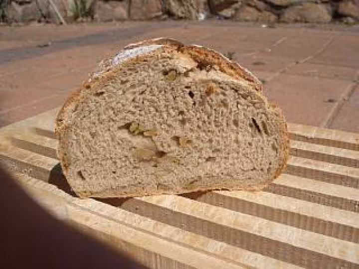 Levain seigle aux olives la mie