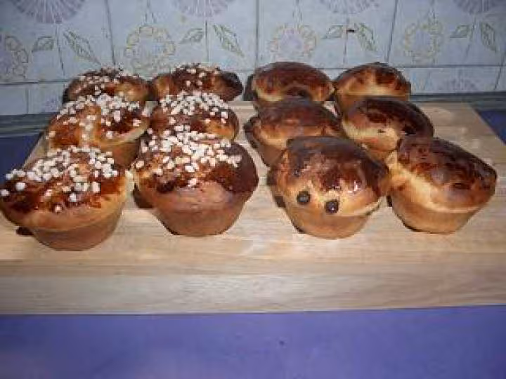 Pain au lait sans petrissage