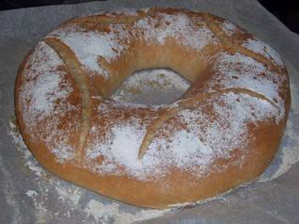 Pain couronne au yaourt