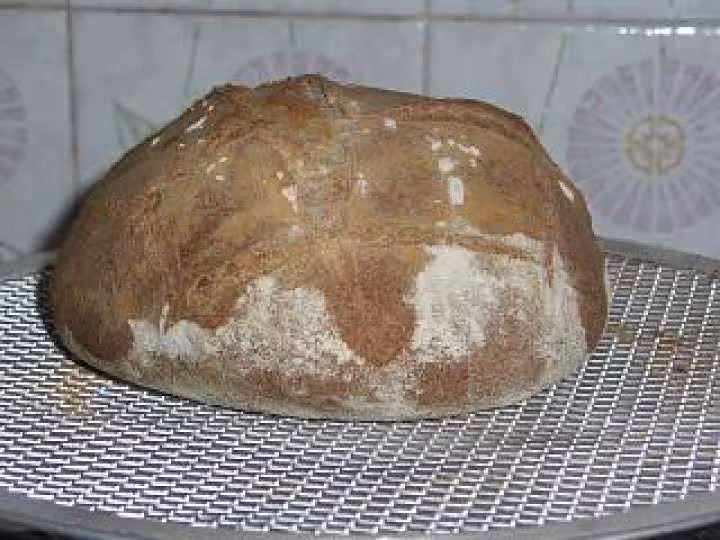 Pain levain cuisson grille