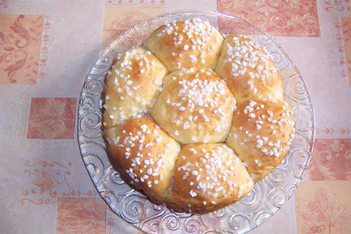 Brioche vue de dessus