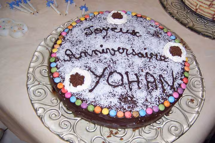 Gateau chocolat noix de coco anni yohan