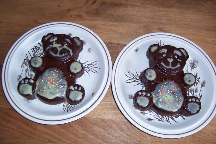 Gateau chocolat ourson