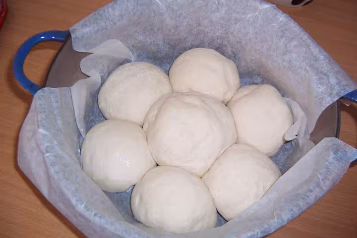 Margueritte avant cuisson
