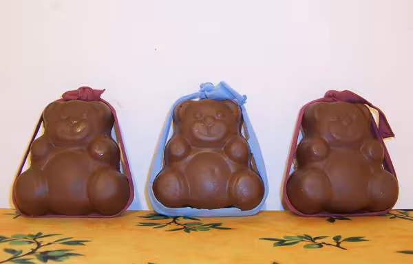 Ourson en chocolat