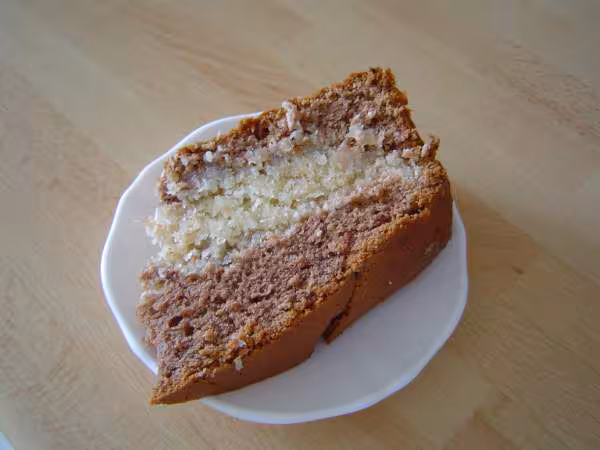 Gateau cacao coeur coco 2