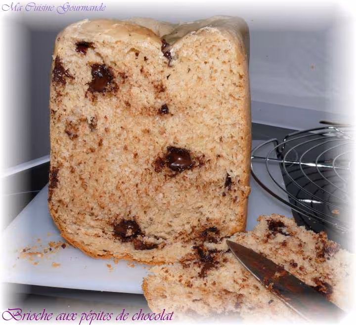 Brioche aux pepites de chocolat