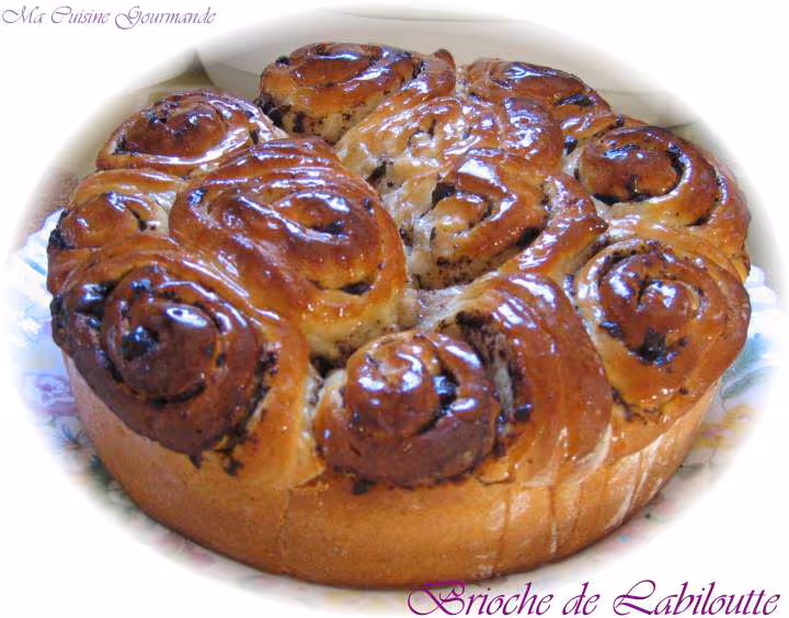 Brioche labiloutte avec sirop