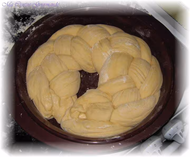 Brioche tressee de labiloutte avant levee