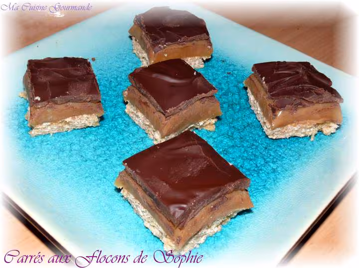 Carres aux flocons de sophie 2eme essai