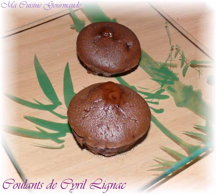 Coulants chocolat cyril lignac