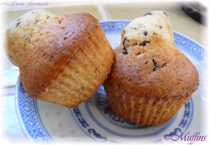 Muffins de charlotte cannelures