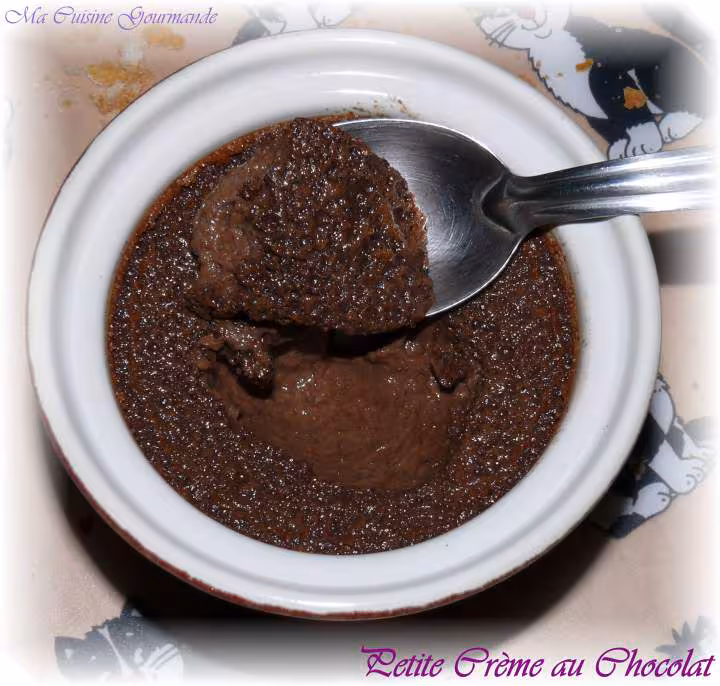 Petites cremes au chocolat