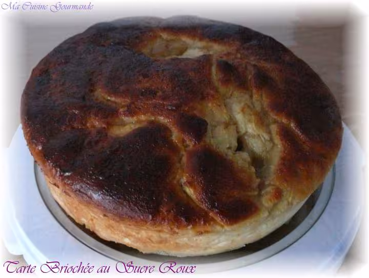 Tarte briochee au sucre roux de sophie21
