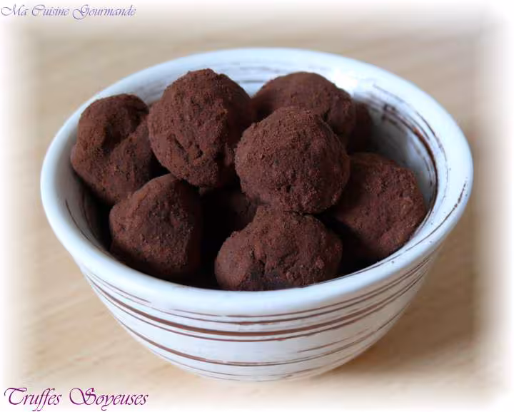 Truffes soyeuses sans complexe