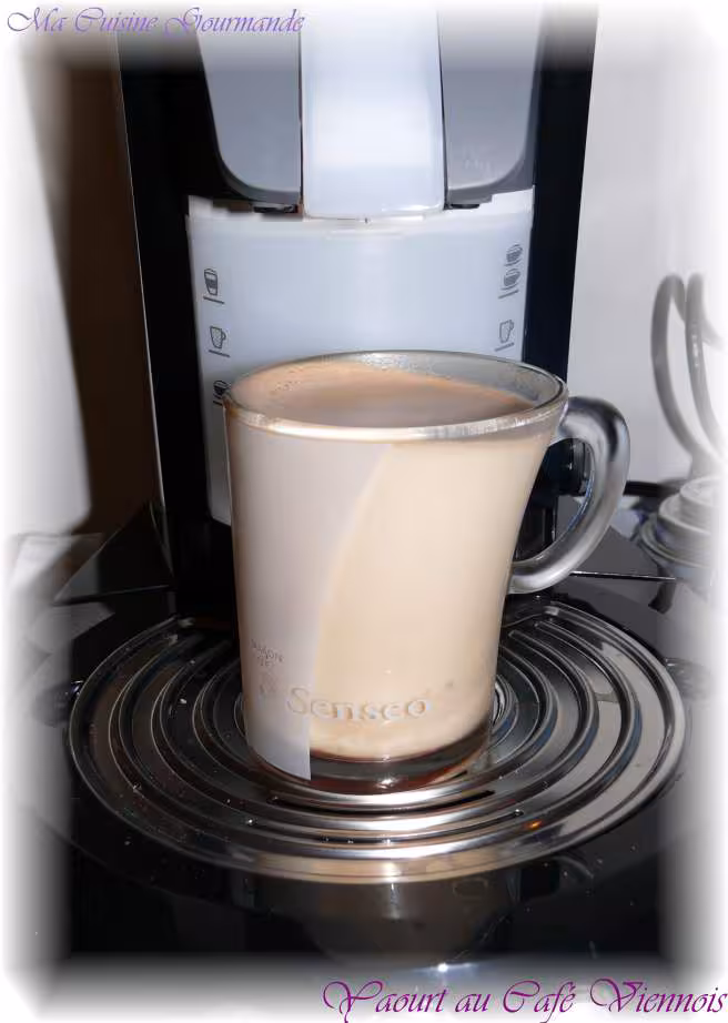 Yaourt au cafe viennois