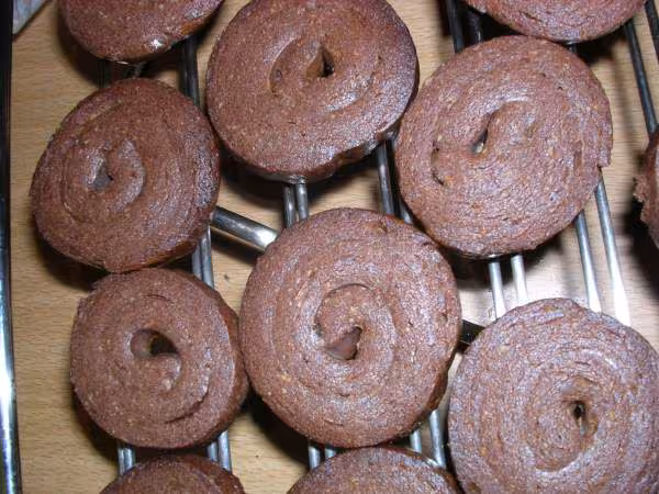 Petits sables roules au chocolat