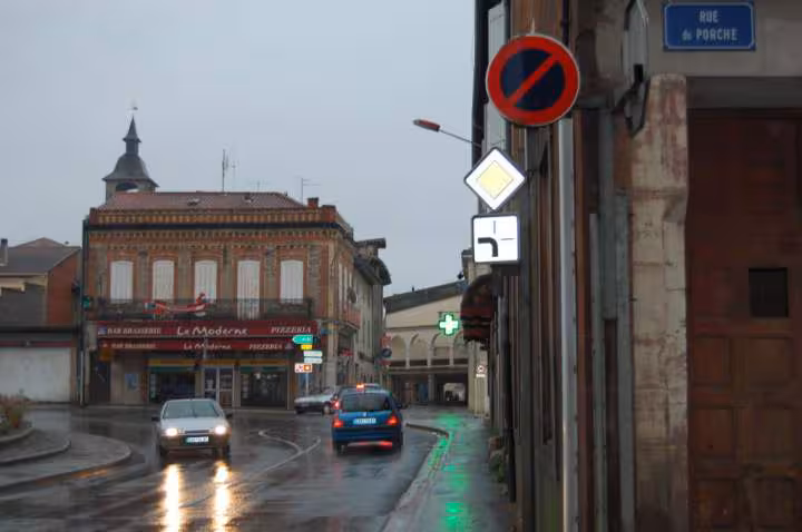 Le lieu de l accident