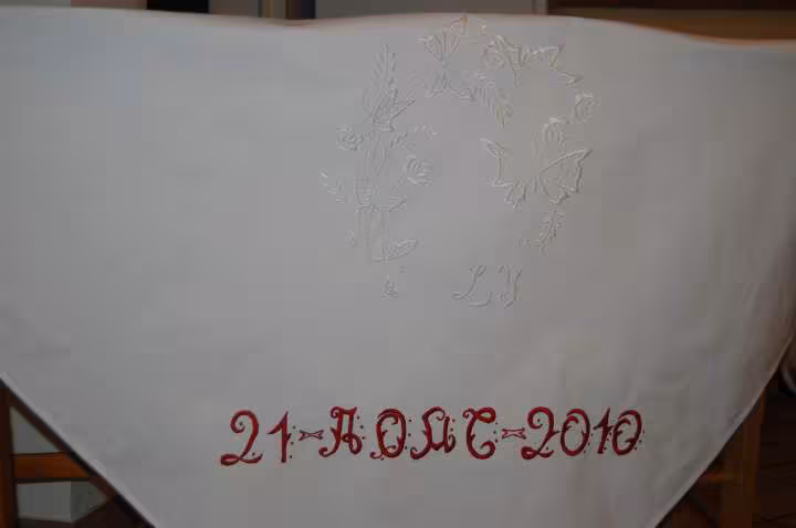 Nappe mariage
