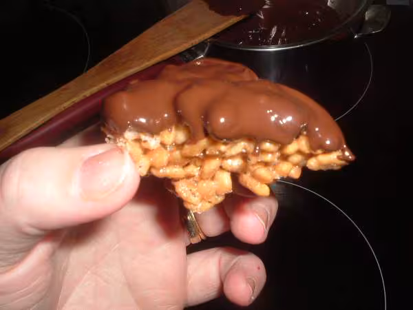 Chamallotine nappage chocolat