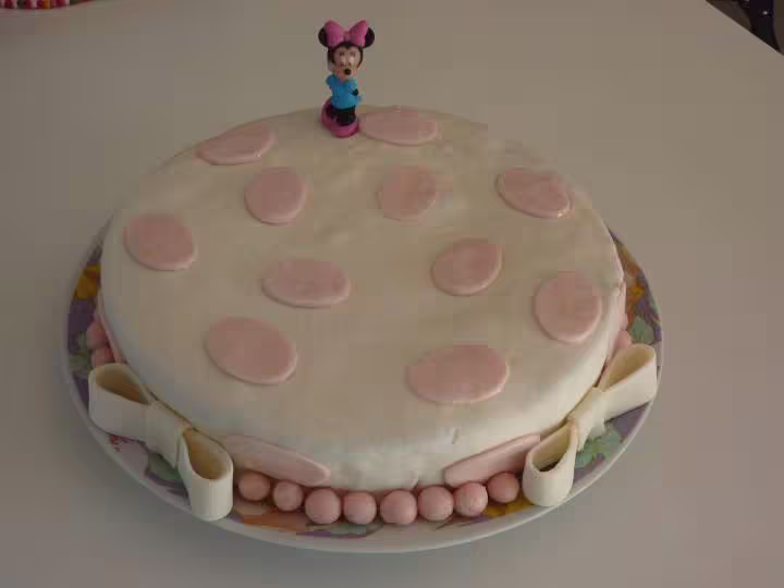 Gateau pate chamallow
