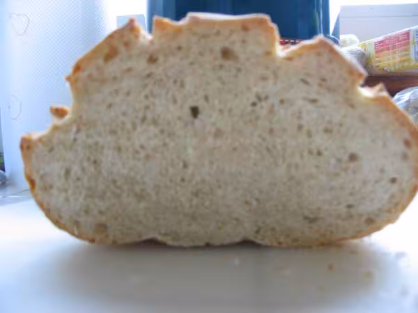 Mie de la boule sur poolish