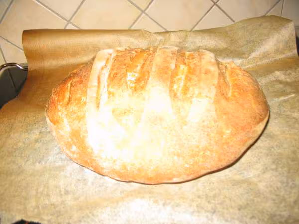 Pain apres cuisson