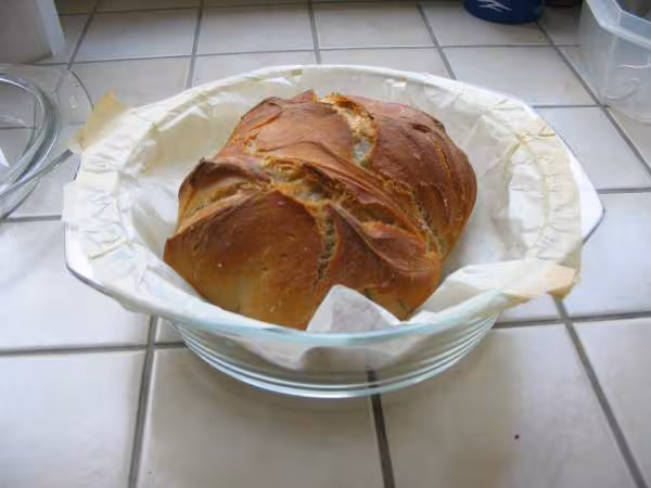 Pain d epeautre en cocotte