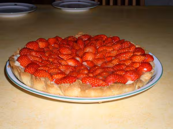 Tarte aux fraises