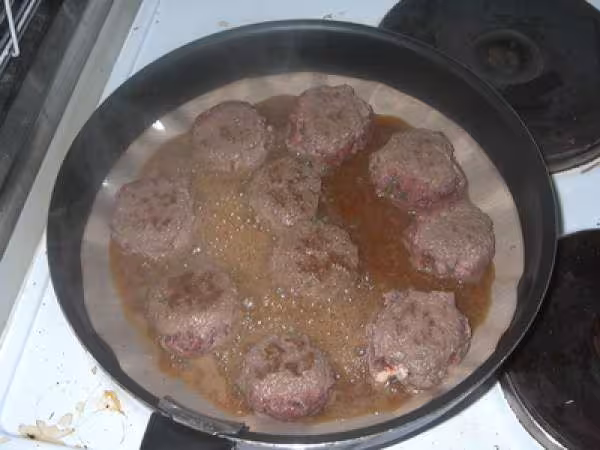 Boulette cuisson