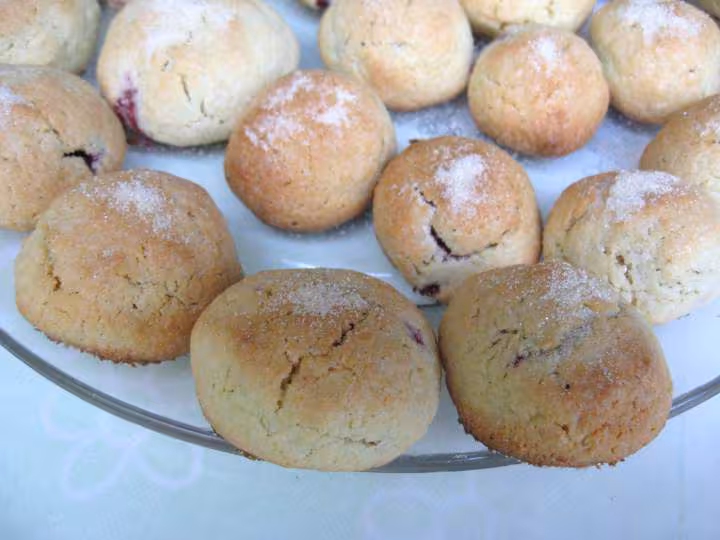 Bouchees amandes coeur surprise