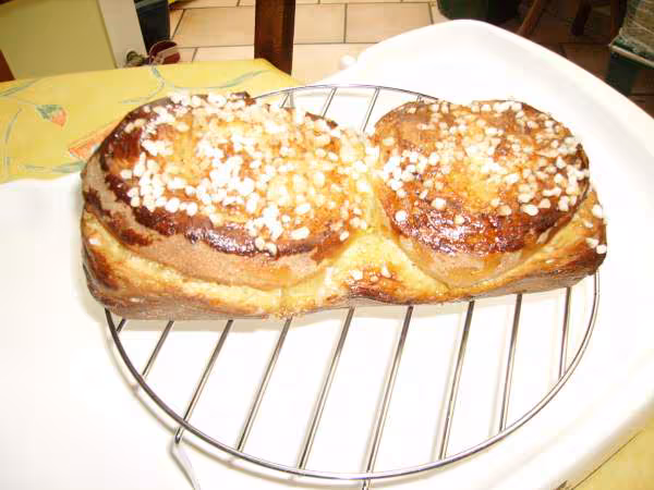 Brioche monfour il test vue de dessus