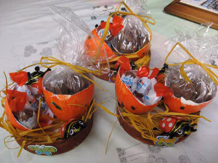 Creation de paques des petits