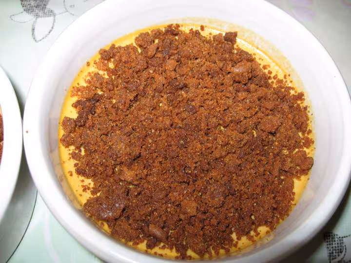 Creme au potiron finie