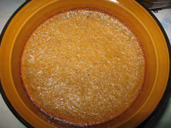 Creme brulee au potiron